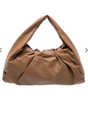 Bottega Veneta Brown Leather Shoulder Pouch